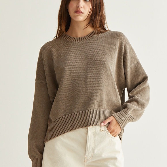 Asher 100% Cotton Sweater - Picture 1 of 4